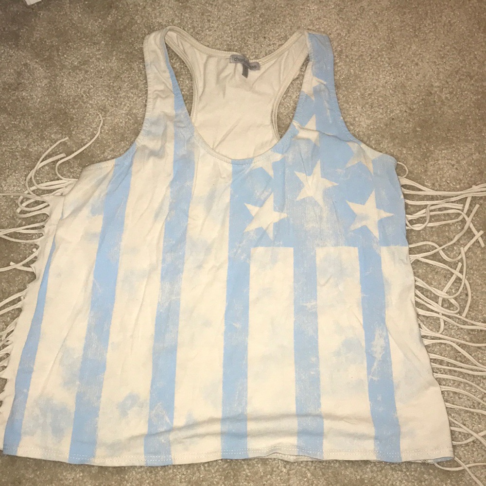 ‘Merica fringe tank